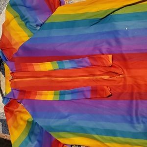 Robe, rainbow, one size fits all